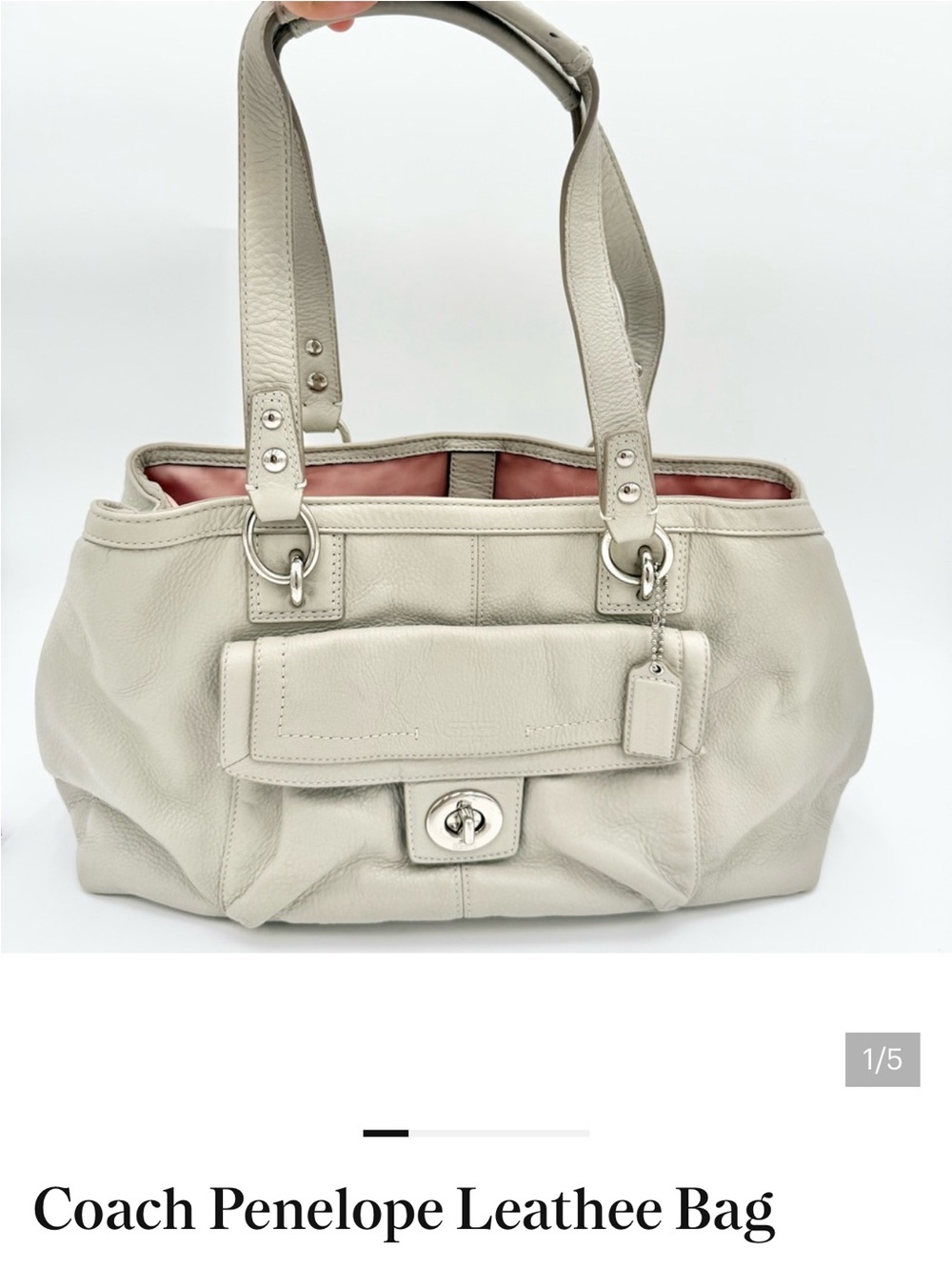 Coach Penelope Leathee Bag
